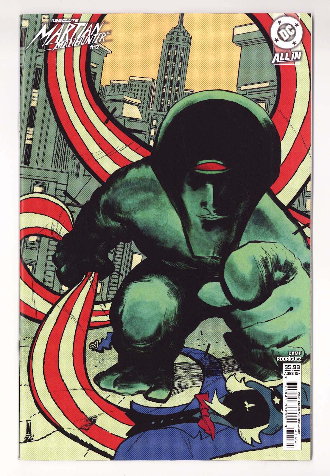 Absolute Martian Manhunter 12 Dell'Edera Variant (2026)