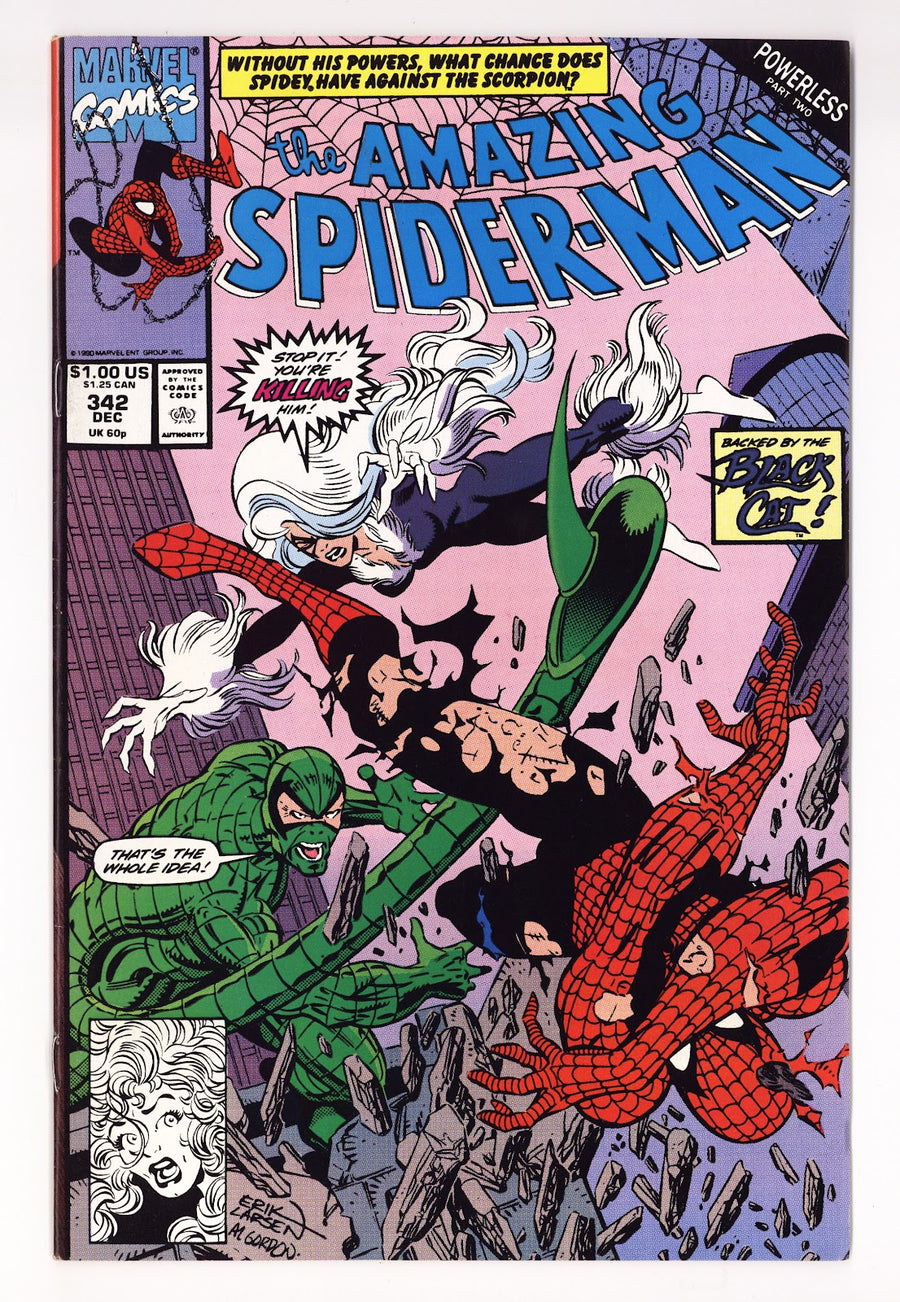 The Amazing Spider-Man Vol 1 342 High Grade (1990)  