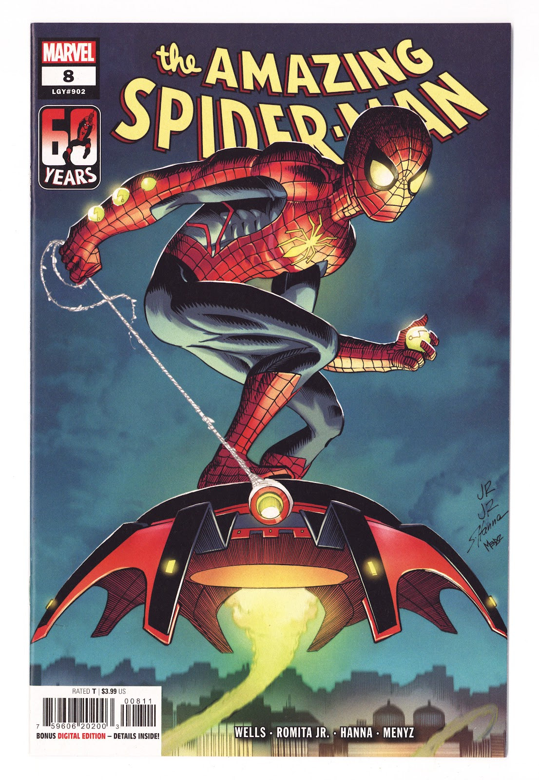 The Amazing Spider-Man Vol 6 8 (902) High Grade (2022) 