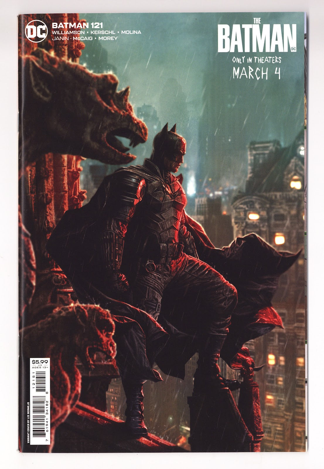 Batman Vol 3 121 High Grade (2022) Bermejo Variant 