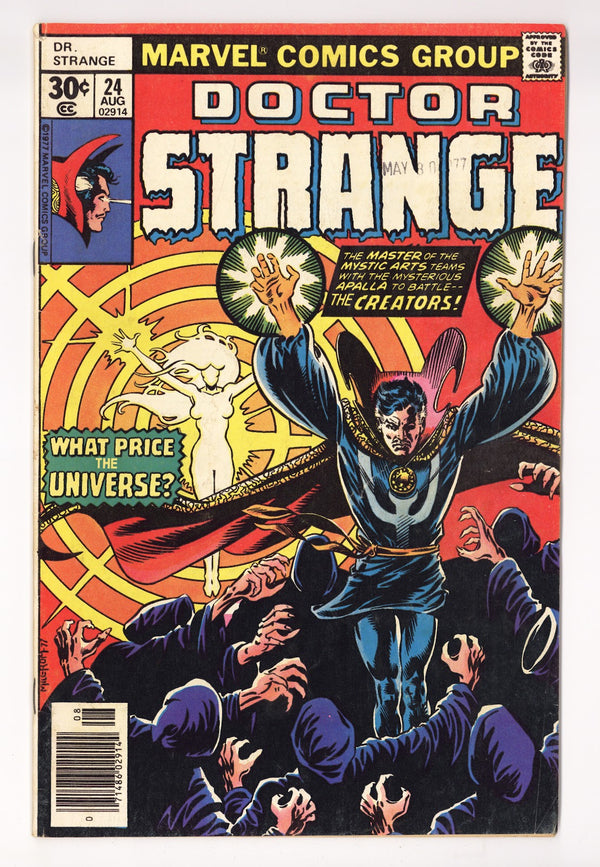 Doctor Strange Vol 1 24  Low Grade   (1977)   30¢