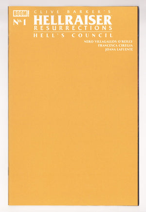 Hellraiser: Resurrections - Hell's Council  1   Sketch Blank Variant   (2026)