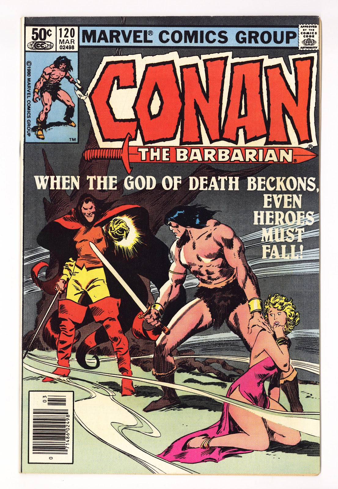 Conan the Barbarian Vol 1 120  Mid Grade   (1981)   Newsstand  
