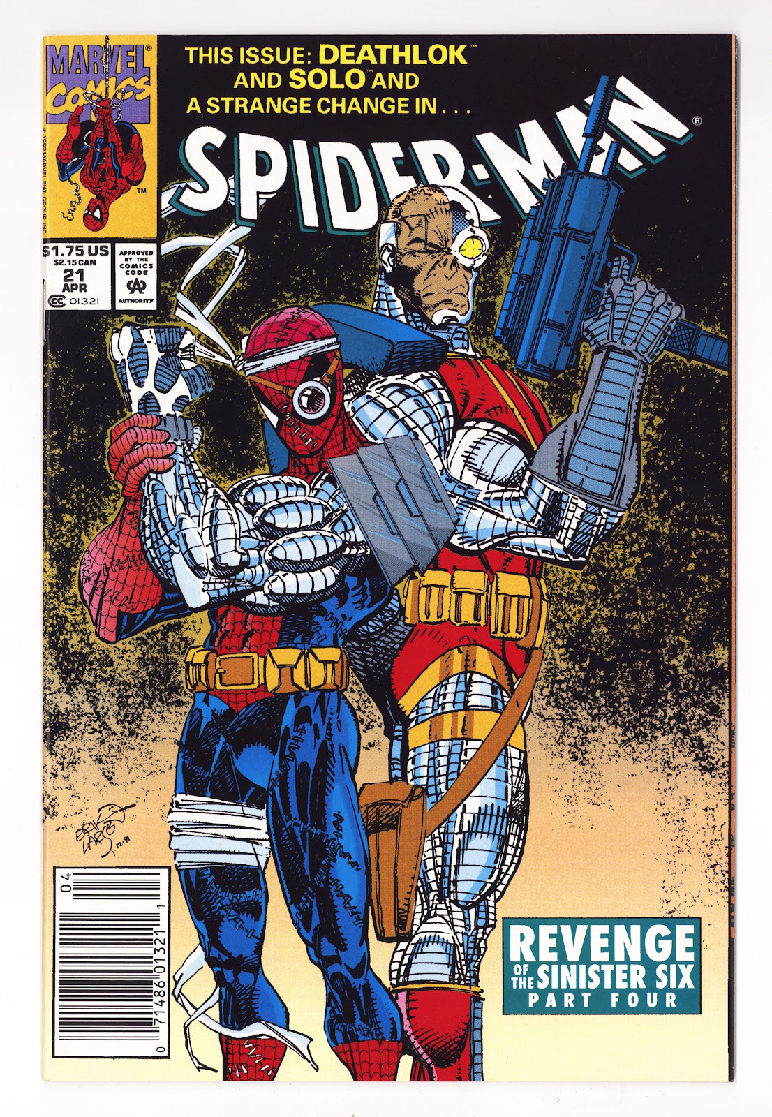 Spider-Man Vol 1 21 High Grade (1992) Newsstand 