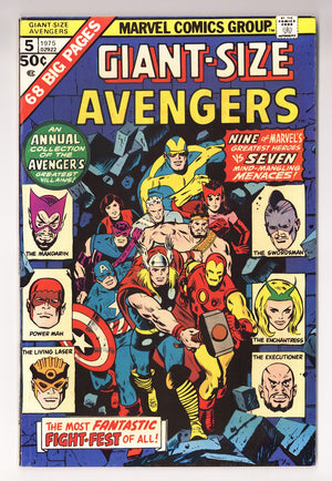 Giant-Size Avengers Vol 1 5  VF- (7.5)   (1975)