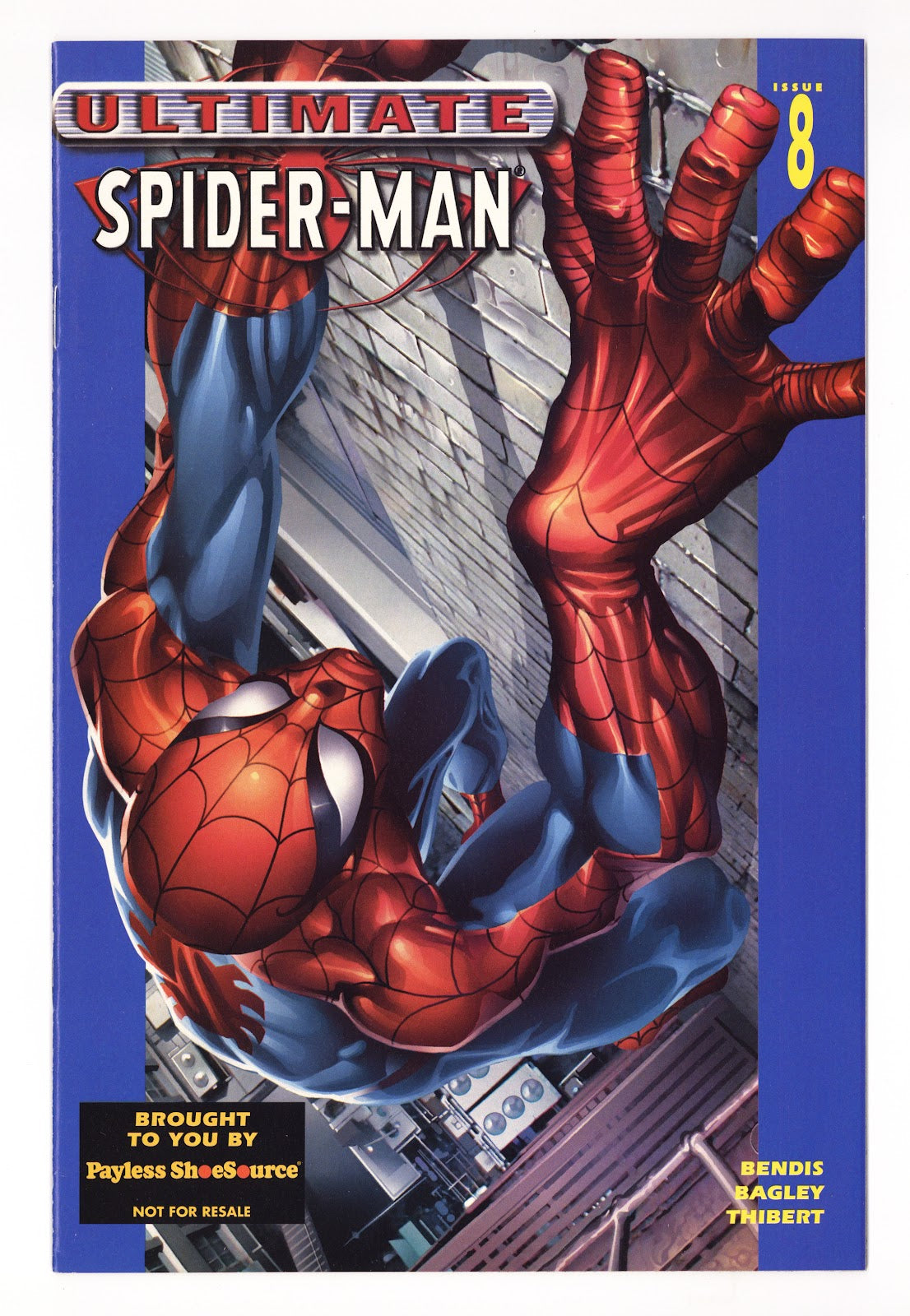 Ultimate Spider-Man Vol 1 8  High Grade   (2001) Shoes   Variant  
