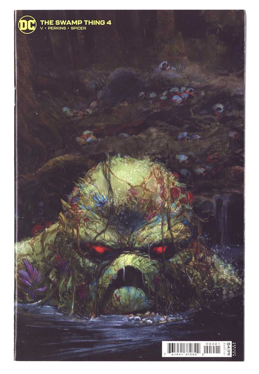 The Swamp Thing Vol 1 4 High Grade (2021) Zaffino Variant 