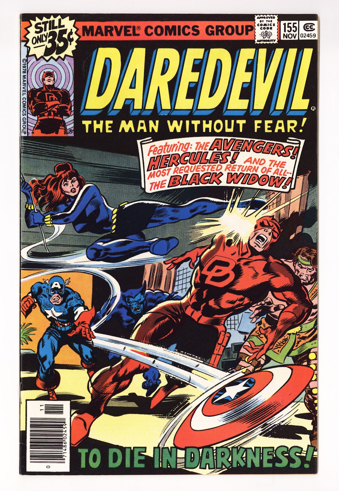 Daredevil Vol 1 155 VF- (7.5) (1978) 
