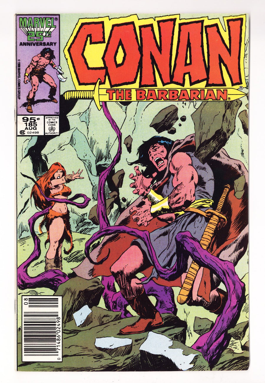 Conan the Barbarian Vol 1 185  Mid Grade   (1986)   Canadian Price Variant