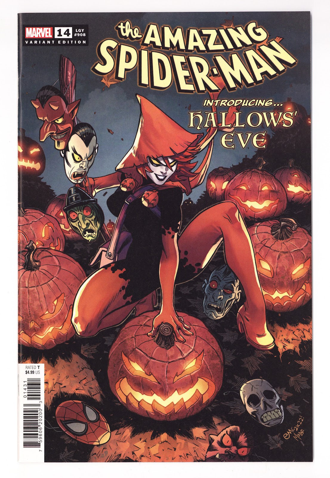 The Amazing Spider-Man Vol 6 14 (908) High Grade (2023) McGuinness Variant 