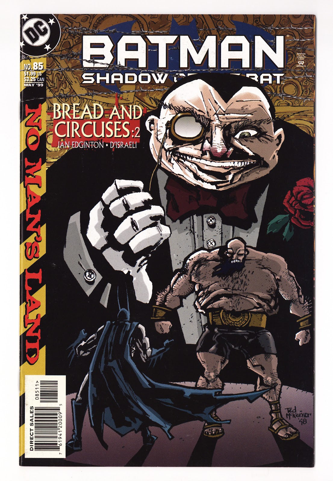 Batman: Shadow of the Bat   85  High Grade   (1999)   Direct Sales  