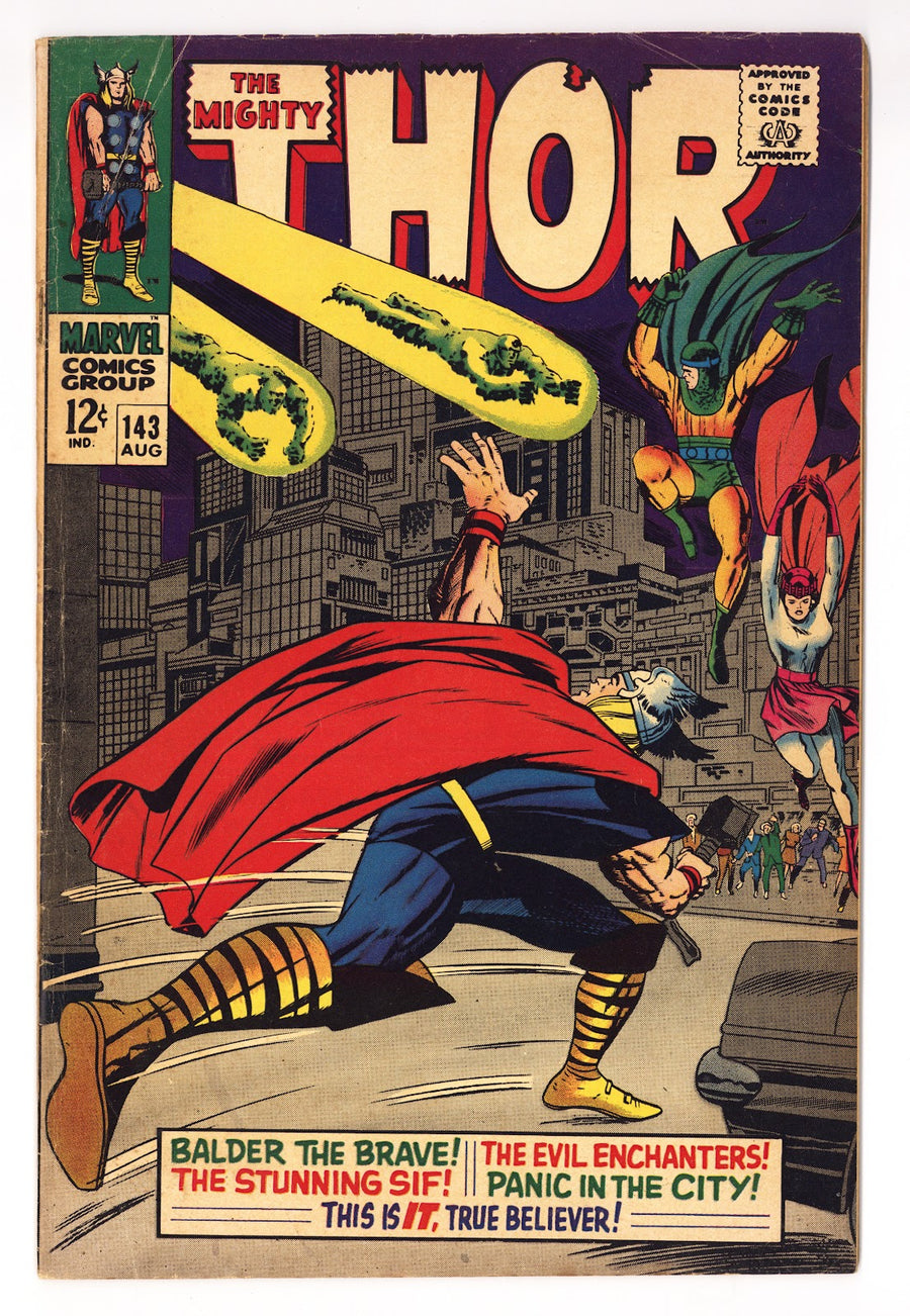 Thor Vol 1 143 VG/FN (5.0) (1967) 