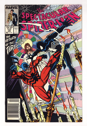 The Spectacular Spider-Man Vol 1 137  Mid Grade   (1988)   Newsstand