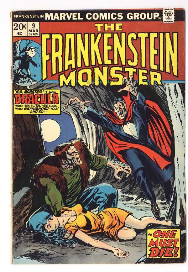 Frankenstein Vol 1 9  VG (4.0)   (1974)
