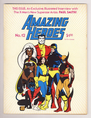 Amazing Heroes 12 FN- (5.5) (1982)
