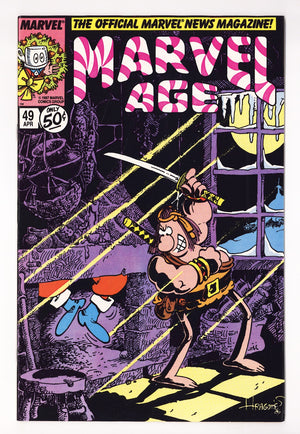 Marvel Age 49 Mid Grade (1987)