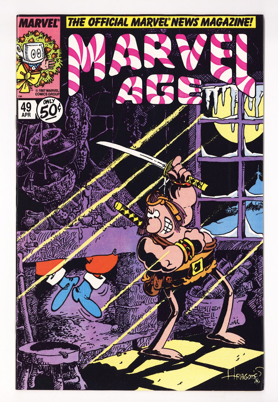 Marvel Age 49 Mid Grade (1987) 