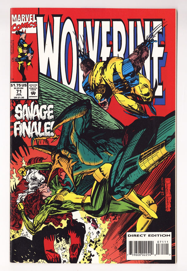 Wolverine Vol 2 71 High Grade (1993)