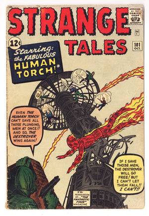 Strange Tales Vol 1 101 GD/VG (3.0) (1962)