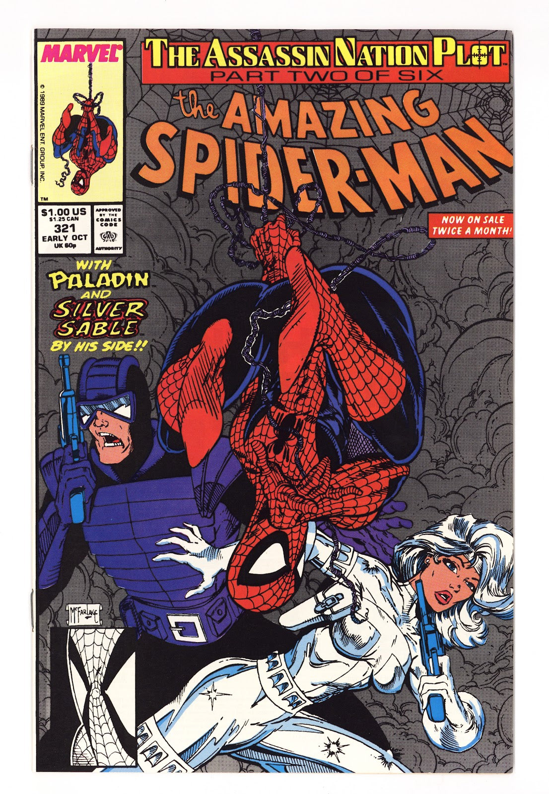 The Amazing Spider-Man Vol 1 321  VF/NM (9.0)   (1989)