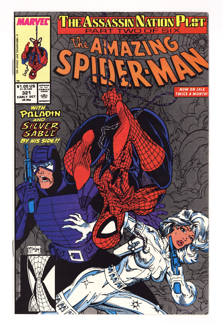 The Amazing Spider-Man Vol 1 321  VF/NM (9.0)   (1989)