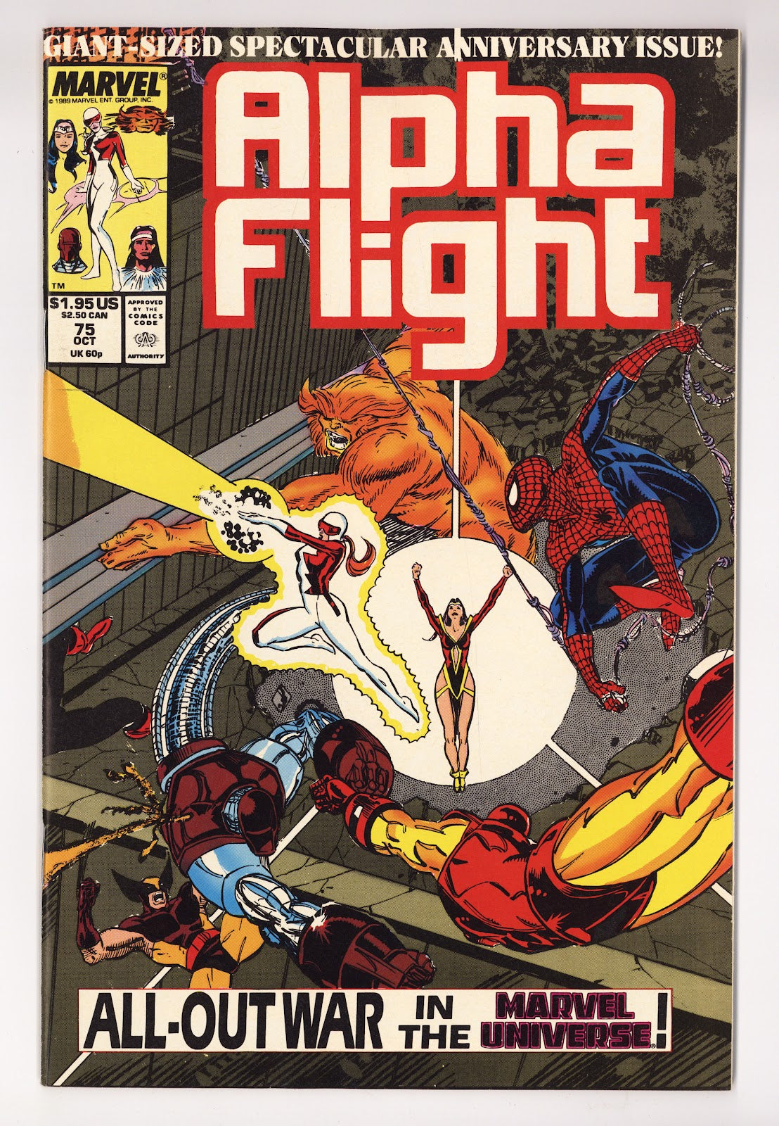 Alpha Flight Vol 1 75 High Grade (1989)  