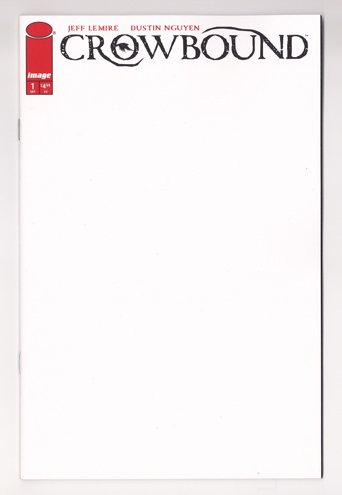 Crowbound 1 Sketch Blank Variant (2026)