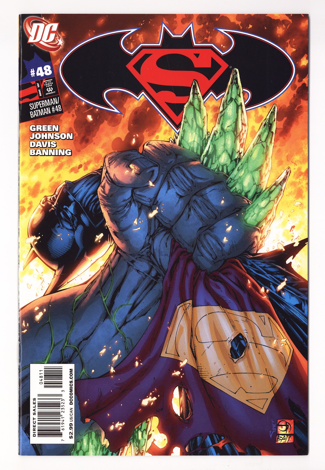 Superman / Batman   48  High Grade   (2008)     