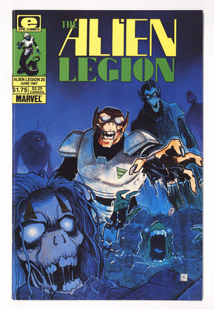Alien Legion Vol 1 20 High Grade (1987)