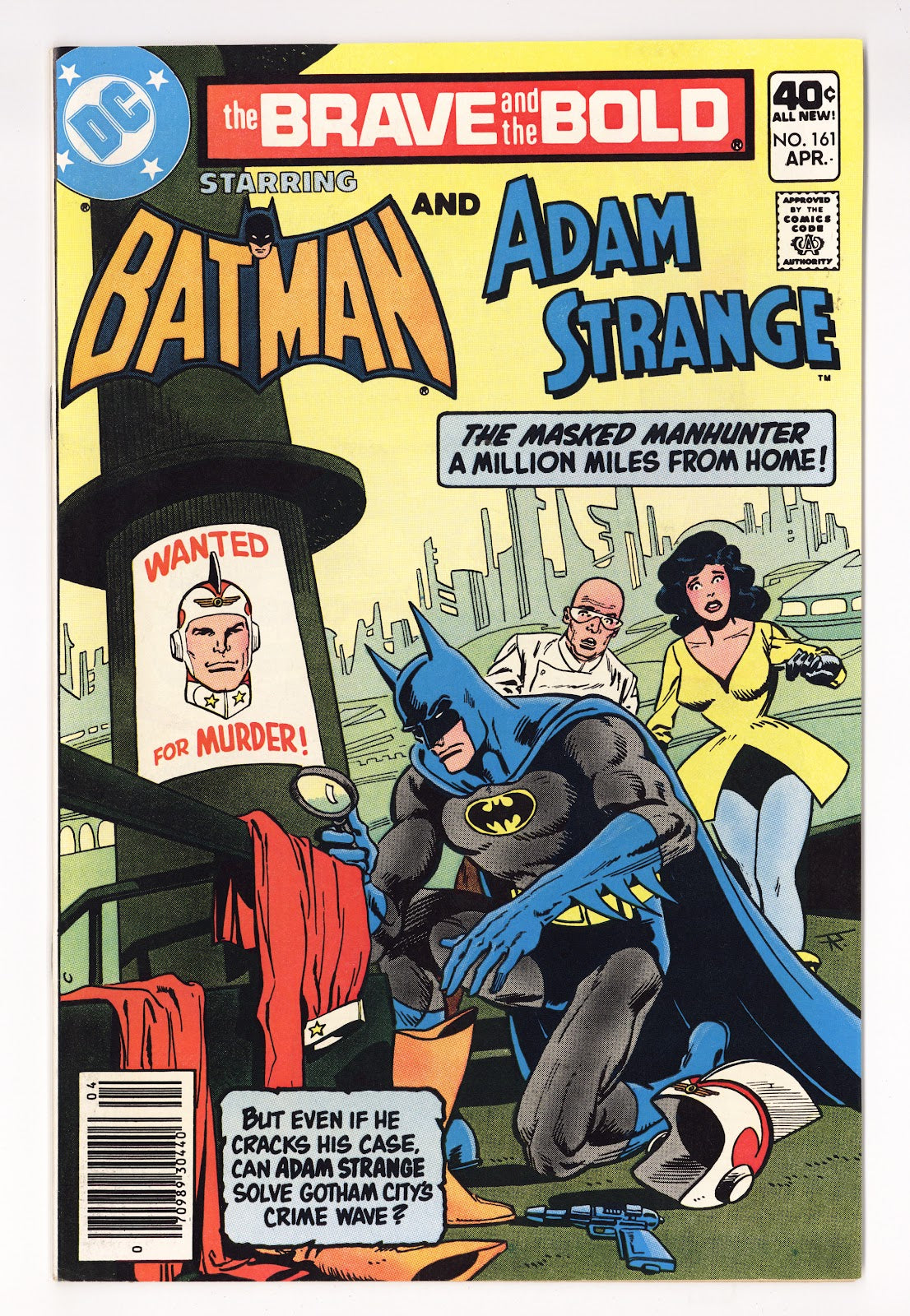 The Brave and the Bold Vol 1 161 High Grade (1980) 