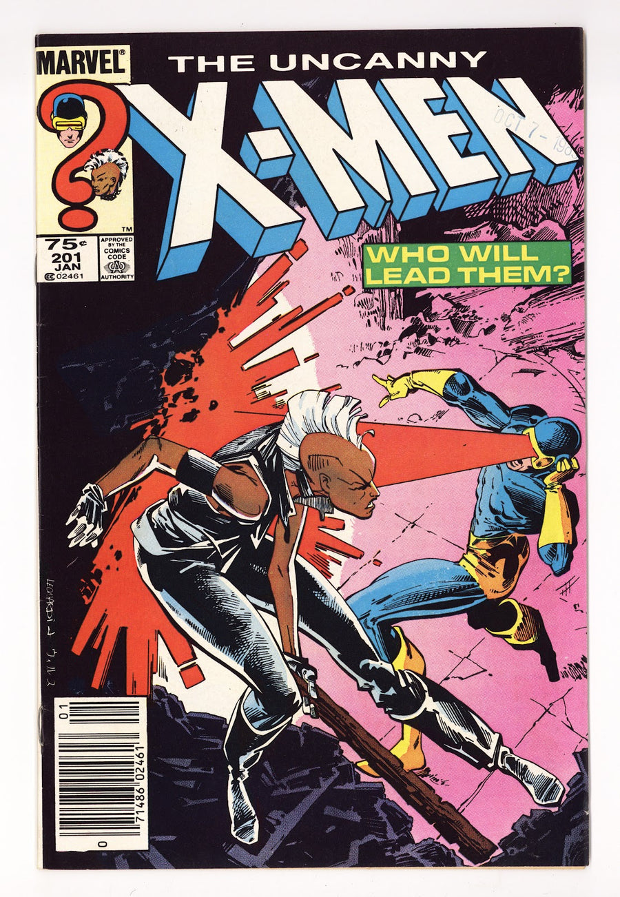 The Uncanny X-Men Vol 1 201  FN/VF (7.0)   (1986)   Canadian Price Variant