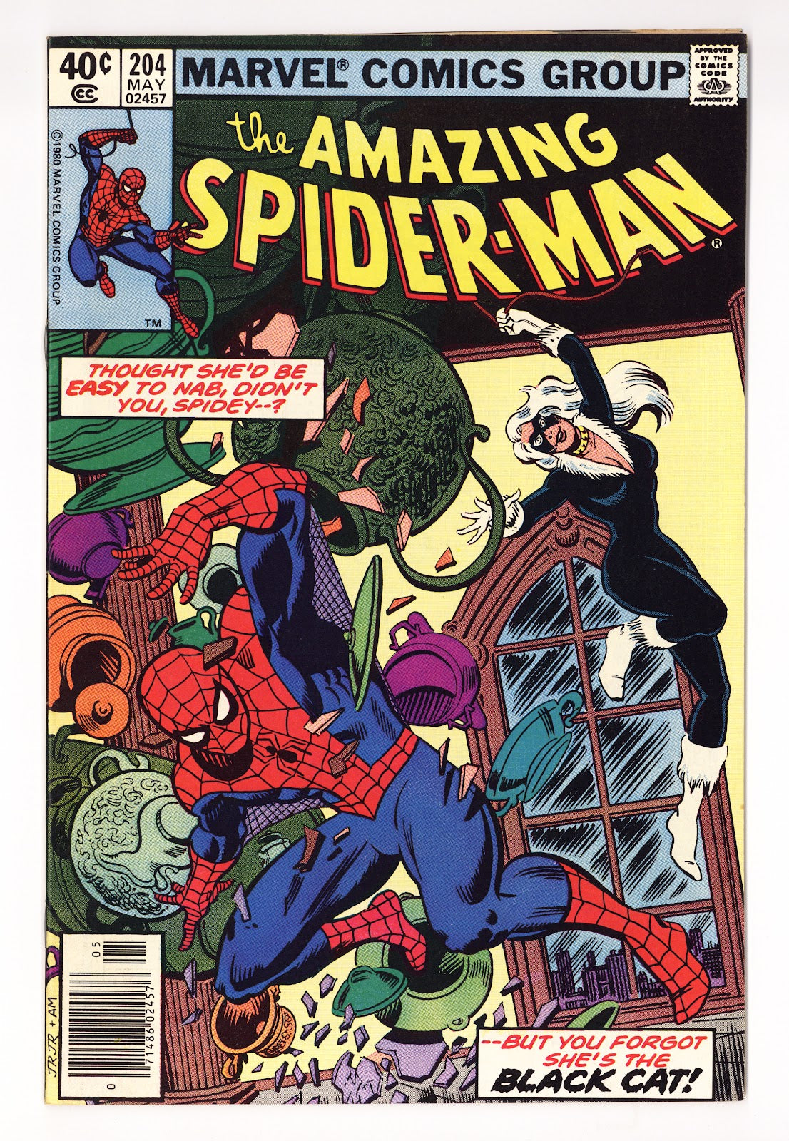 The Amazing Spider-Man Vol 1 204  FN/VF (7.0)   (1980)   Newsstand