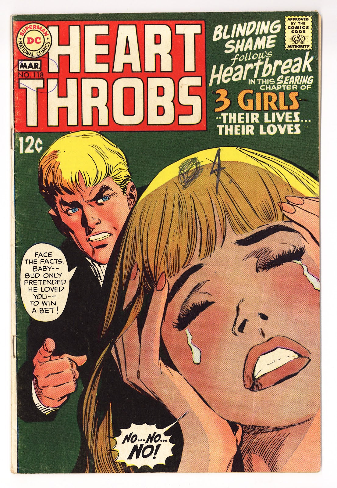 Heart Throbs   118  VG+ (4.5)   (1969)     