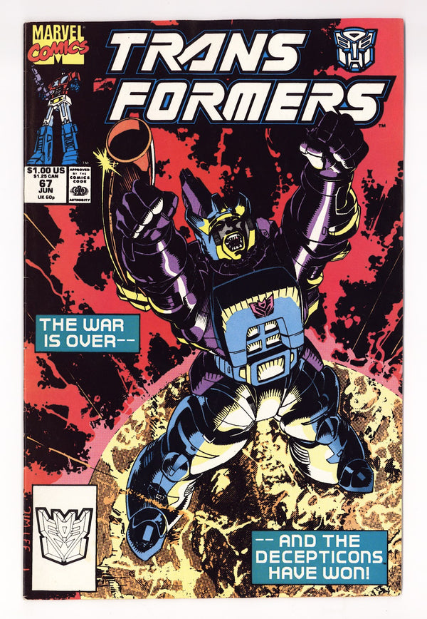 The Transformers Vol 1 67  VF- (7.5)   (1990)