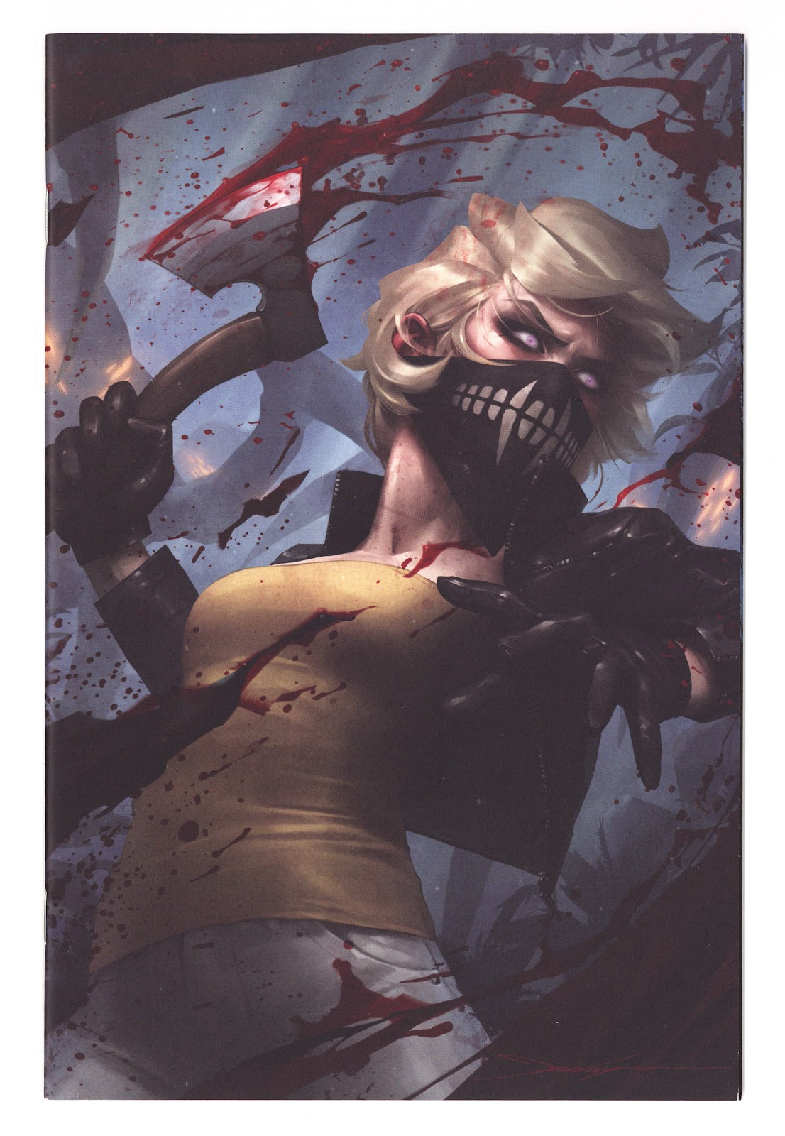 House of Slaughter 1 NM- (9.2) (2021) Lee Virgin Exclusive Variant 
