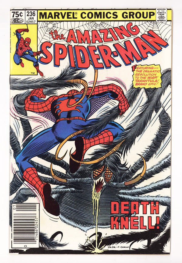 The Amazing Spider-Man Vol 1 236 VF/NM (9.0) (1983) Canadian Price Variant