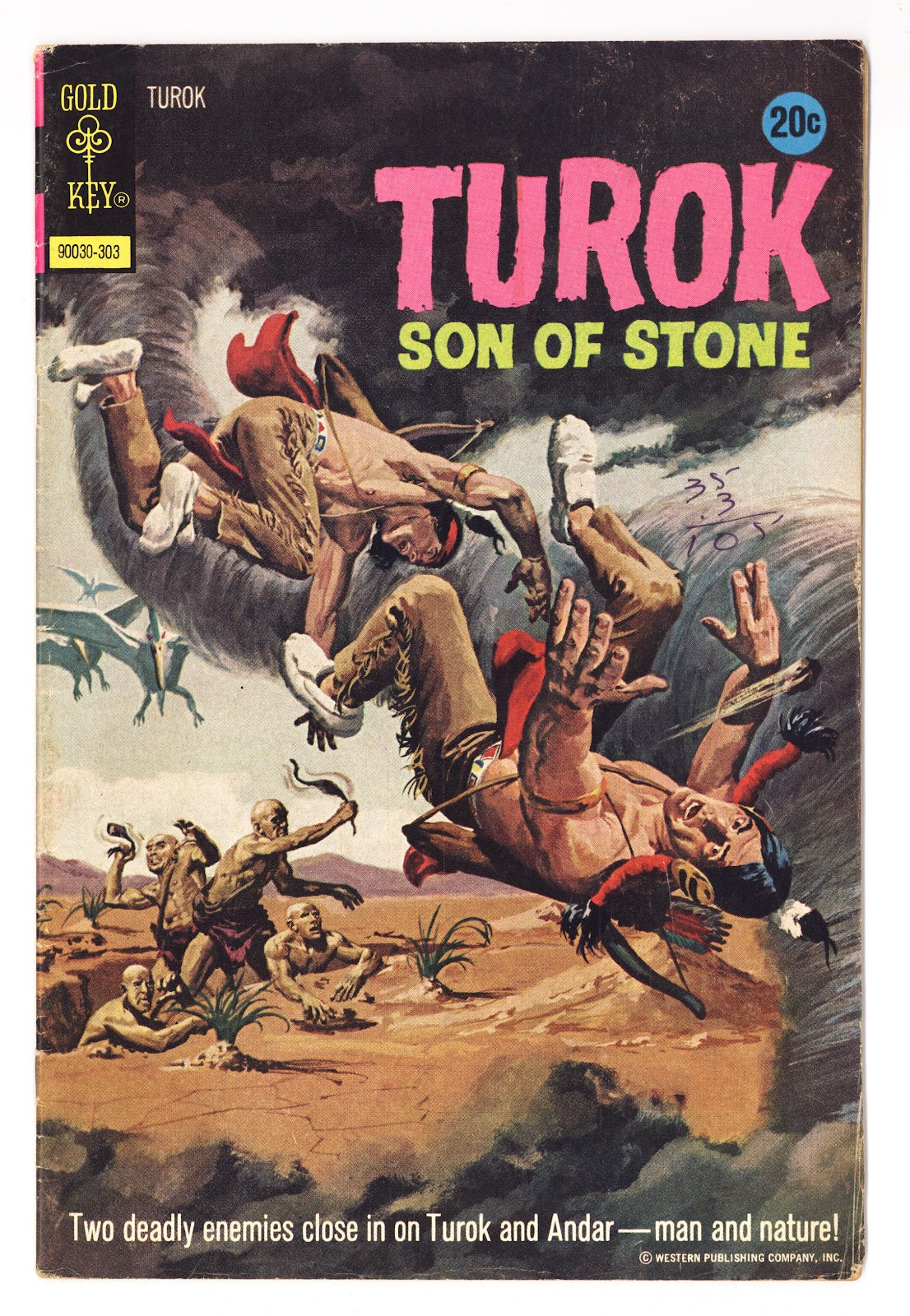 Turok, Son of Stone 83 Low Grade (1973) 20¢ Variant 