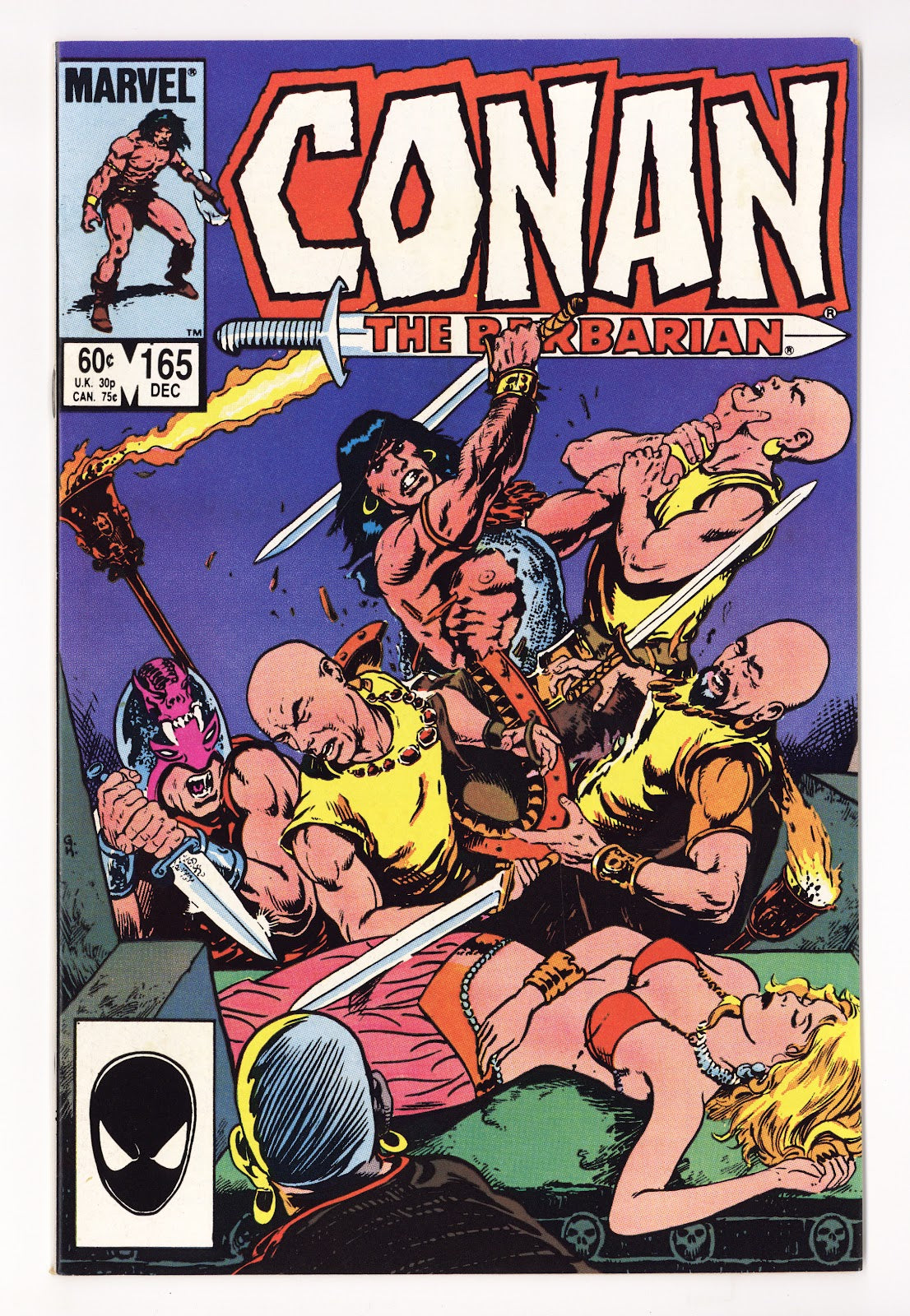 Conan the Barbarian Vol 1 165  High Grade   (1984)   Direct  