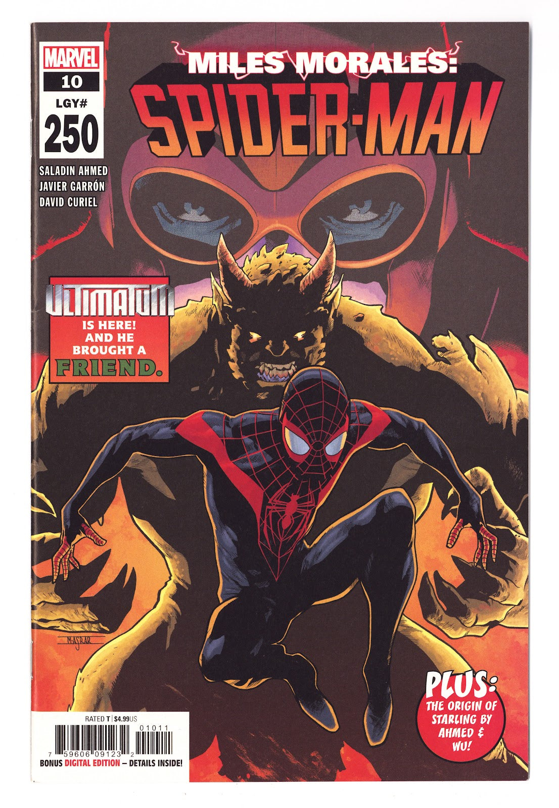 Miles Morales: Spider-Man 10 (250) High Grade (2019) 