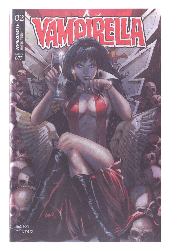 Vampirella Vol 7 2 (677) High Grade (2025) Land Foil Variant
