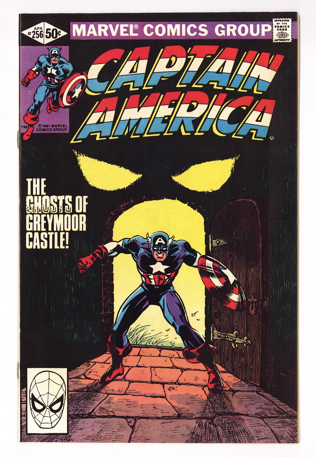 Captain America Vol 1 256  High Grade   (1981)