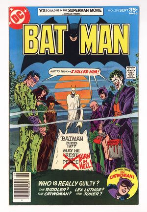 Batman Vol 1 291  VF- (7.5)   (1977)