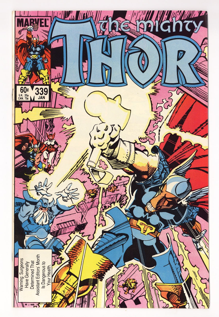 Thor Vol 1 339  High Grade   (1984)     