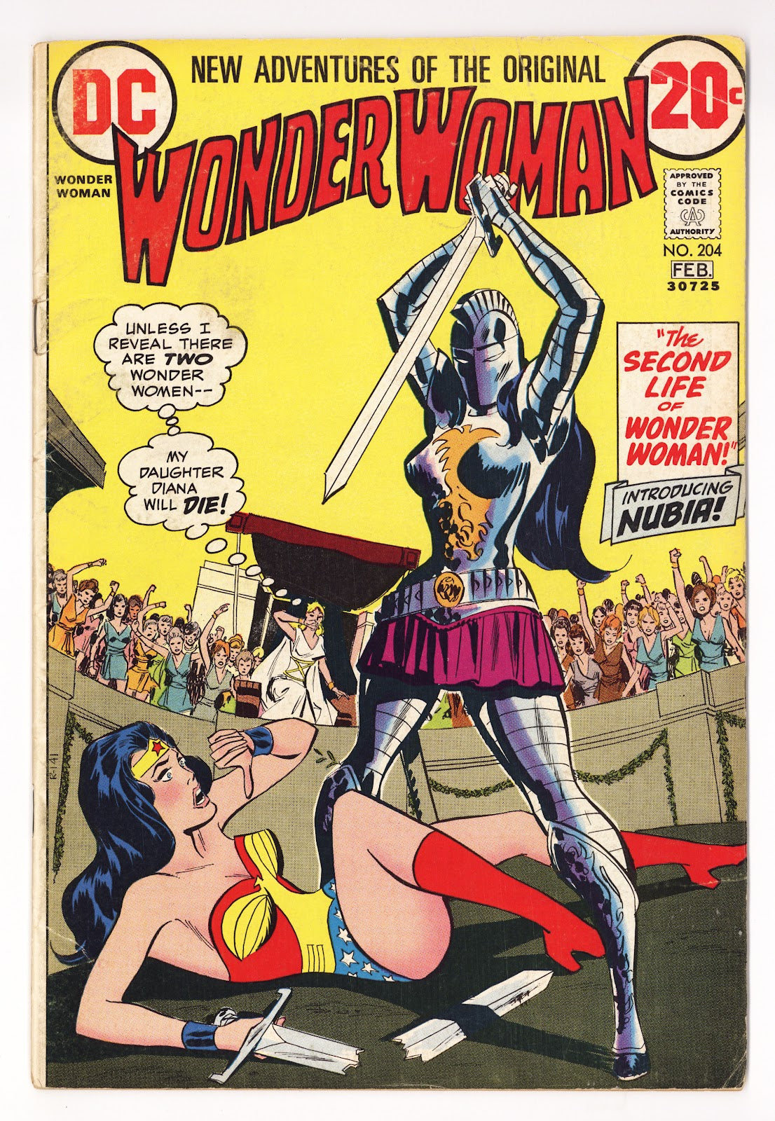 Wonder Woman Vol 1 204  VG- (3.5)   (1973)     