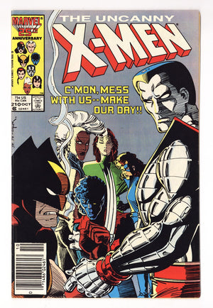 The Uncanny X-Men Vol 1 210  FN (6.0)   (1986)   Newsstand