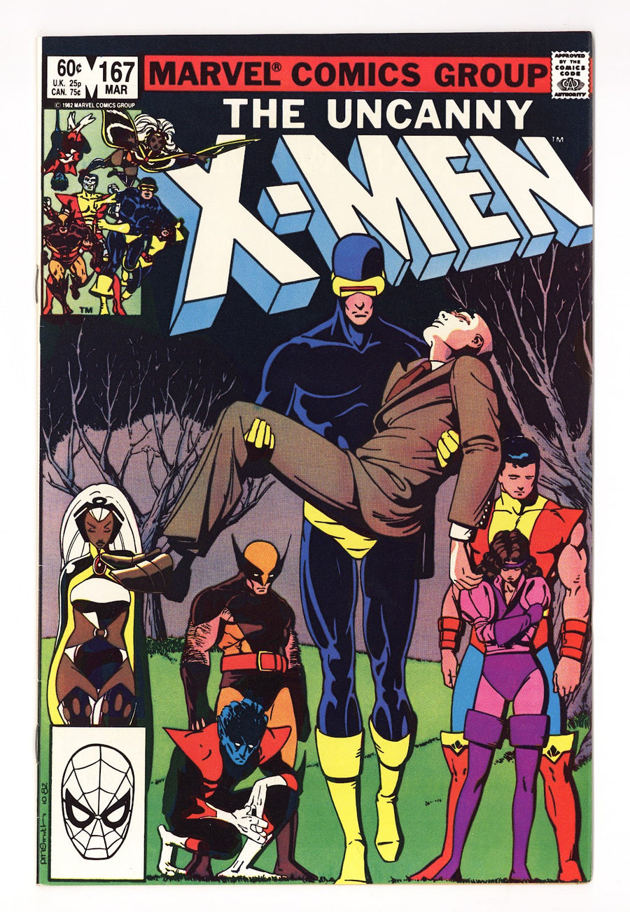 The Uncanny X-Men Vol 1 167  VF/NM (9.0)   (1983)