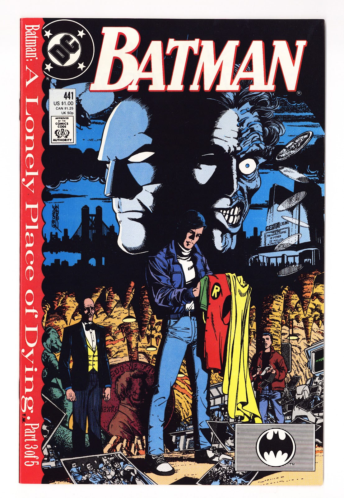 Batman Vol 1 441 High Grade (1989) Direct 