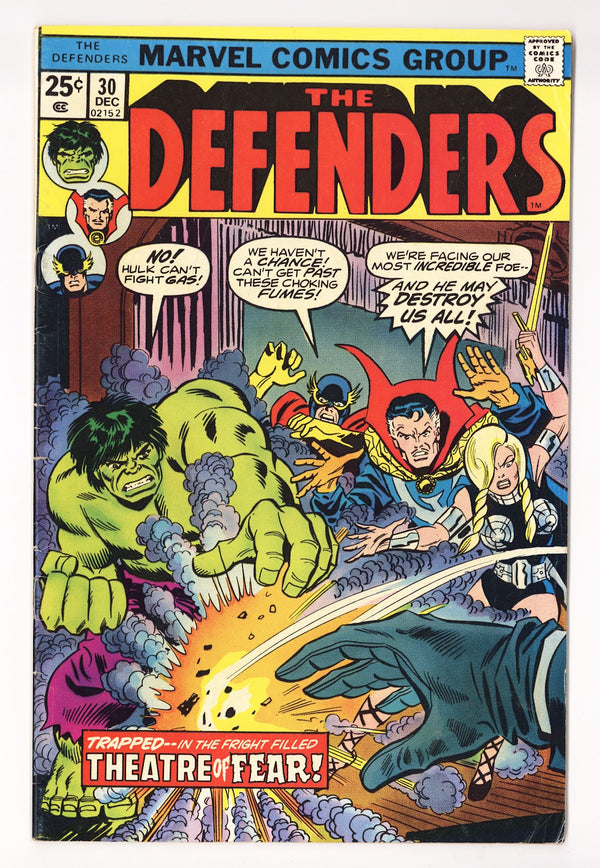 The Defenders Vol 1 30  Low Grade   (1975)   Regular Edition