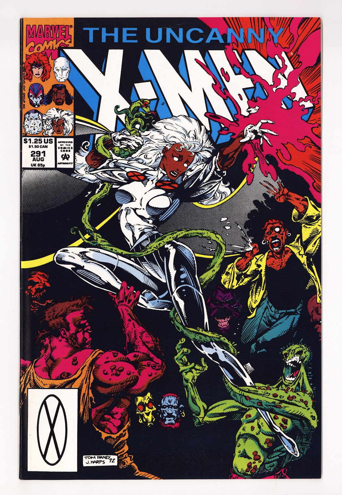 The Uncanny X-Men Vol 1 291  High Grade   (1992)