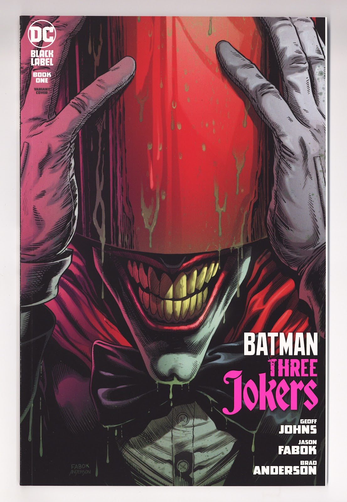 Batman: Three Jokers 1 High Grade (2020) Fabok Joker Red Hood Variant 
